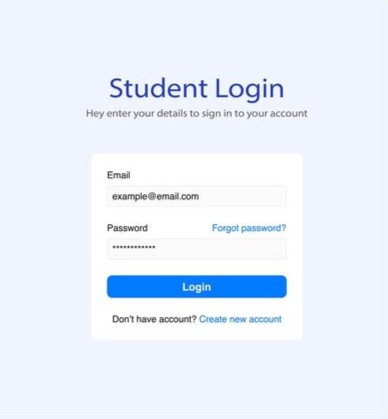 Student Personal Login